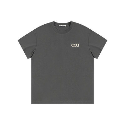 ATRY美式撞色logo印花短袖T恤男