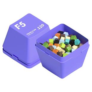 F5冷萃咖啡超即溶精品黑咖啡冻干美式意式拿铁大键盘礼盒2g*120颗