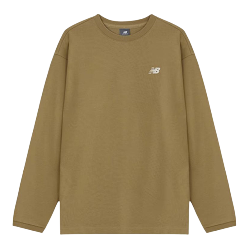 New Balance/NB正品2025新款男子经典复古长袖T恤NDE33121-BEI
