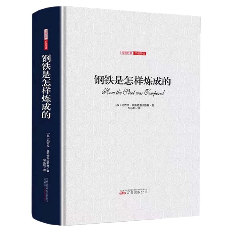 钢铁是怎样炼成的 精装正版中文全译本名家名译完整无删减尼古拉奥斯洛夫斯基原著初高中必读书目世界经典文学名著畅销书籍排行榜