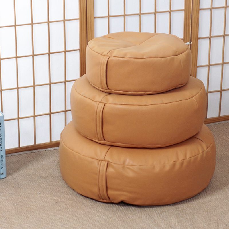 科技布蒲团坐垫地上日式北欧榻榻米加厚飘窗家用垫子坐墩懒人免洗