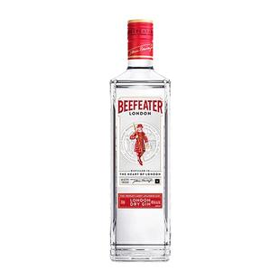 【自营】Beefeater必富达金酒700ml杜松子金汤力鸡尾酒基酒洋酒