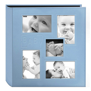 美国6寸相册本横竖混合相册插页式家庭纪念册创意孩子成长记录册