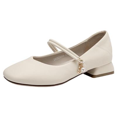 大东官方正品法式玛丽珍单鞋