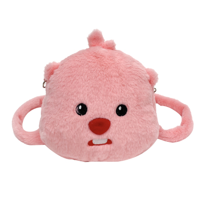 OULAILI小海狸可爱单肩斜挎包