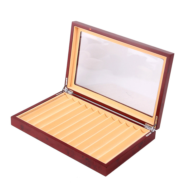 钢笔收纳盒木质多层陈列架高档
