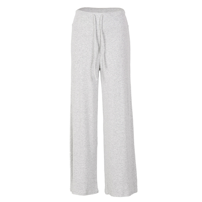 针织运动长裤女垂感健身阔腿裤