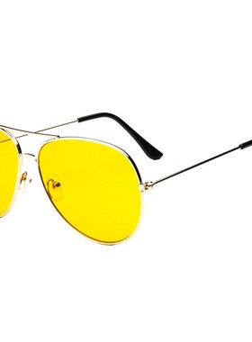 韩国ulzzang原宿风gd黄色太阳镜