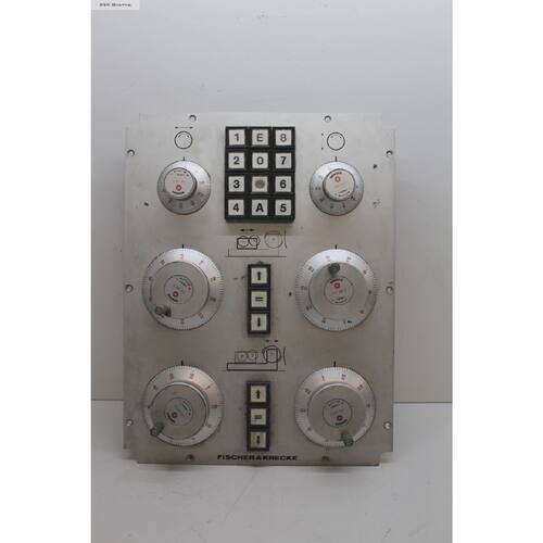 Fisher Krecke 9043 Operator control panel