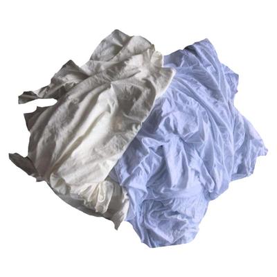 工业擦机布全棉工业抹布吸油吸水不掉毛白色大块布头碎布料破布