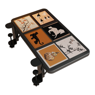 桌面延长板扩展神器可折叠置物架办公桌加长加宽免打孔手臂支撑架