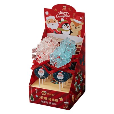 新年主题无糖棒棒糖不伤牙