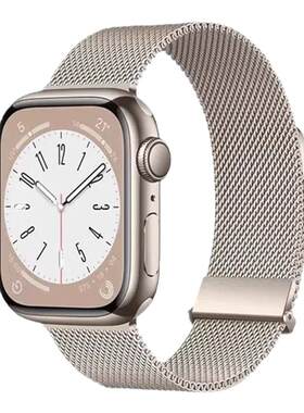 【德国精钢】适用iwatch米兰表带