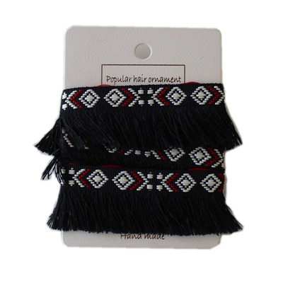 花边流苏cottontime民族风织带