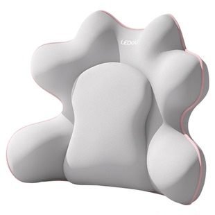 腰部支撑靠垫办公室腰靠护腰枕人体工学靠背座椅腰垫腰托久坐神器