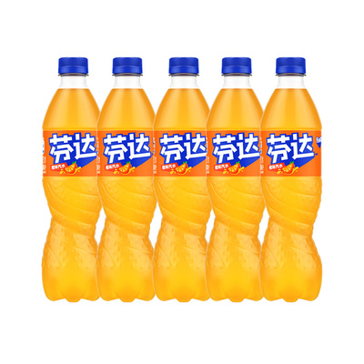 可口可乐橙味芬达500ml碳酸饮料