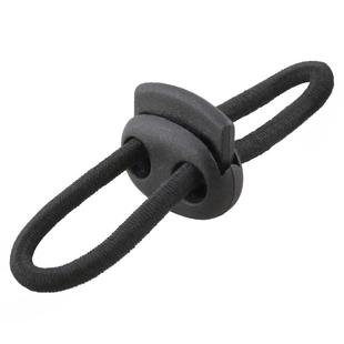 羽绒服抽绳黑色松紧绳卫衣裤腰裤脚收口带帽子衣服下摆弹簧扣配件