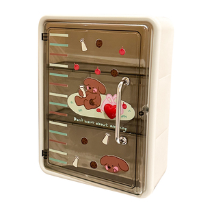 卫生间置物架洗手台纸巾盒浴室壁挂马桶旁免打孔防水化妆品收纳柜