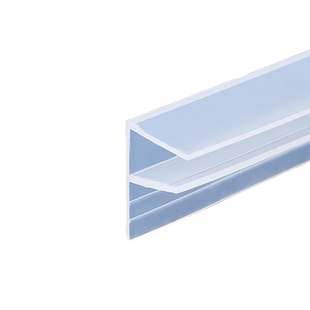 加厚h玻璃门密封条无框窗缝封边浴室U型磁吸防风撞淋浴房挡水胶条