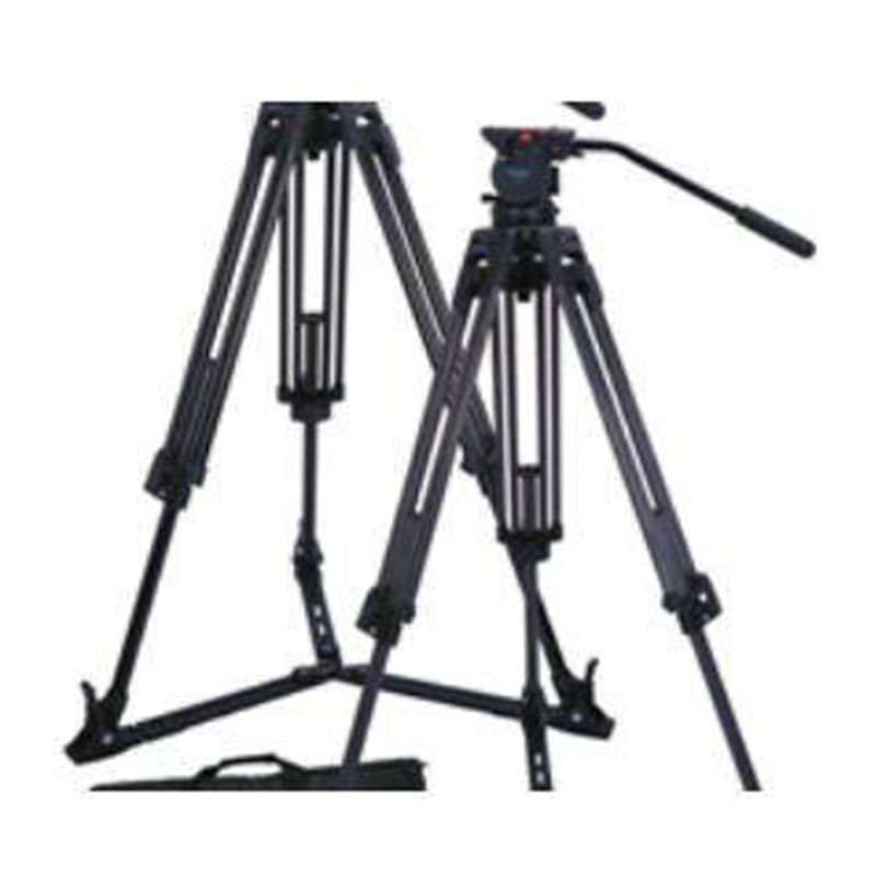 德力卡PRO-18DA铝合金16mm三脚架承重18KG电影广播级液压阻尼支架