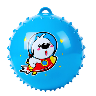 新款儿童感统训练拍拍球按摩球幼儿园宝宝专用充气玩具球运动皮球