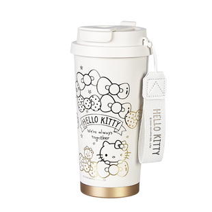 hellokitty联名保温杯女高颜值双饮316不锈钢咖啡水杯子外出携带