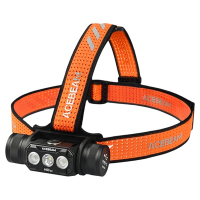 ACEBEAM H50 2.0头戴式强光头灯户外钓鱼专用防水野外夜钓登山