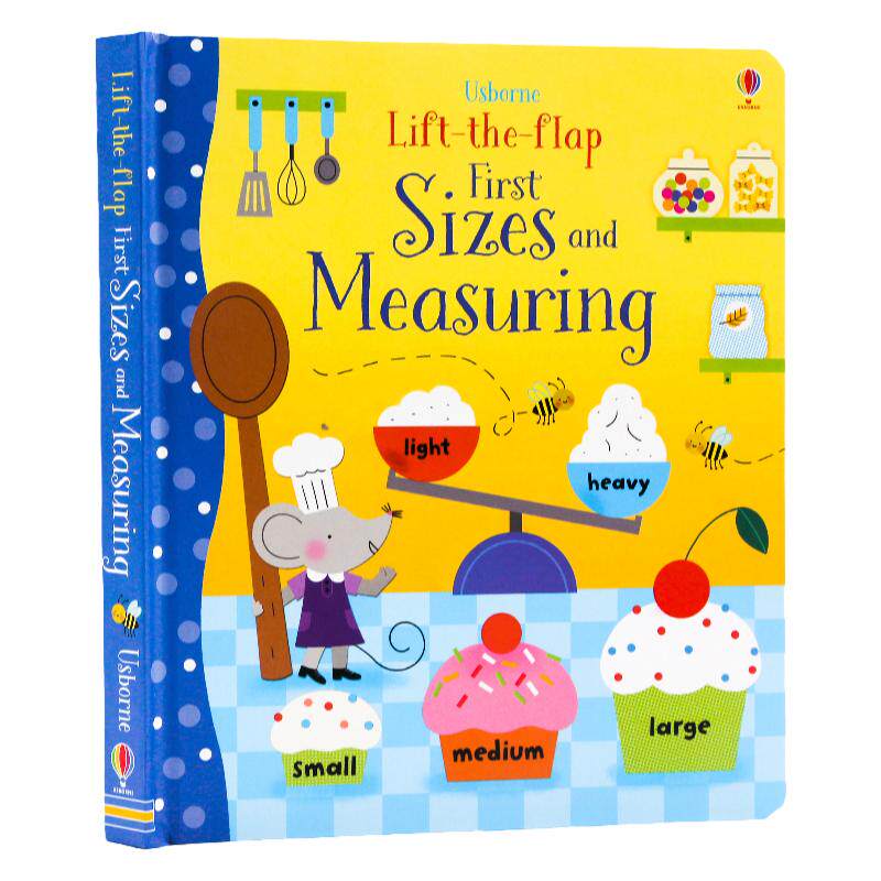Usborne长度概念尺寸翻翻书