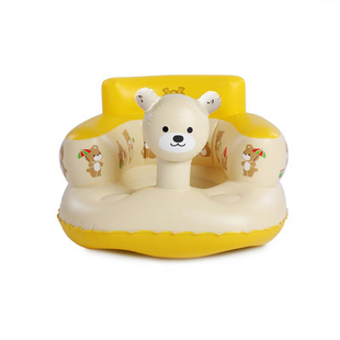 婴儿学坐椅宝宝充气沙发儿童训练座椅多功能家用学坐神器防摔餐椅