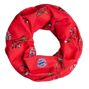 进口拜仁围巾脖吉祥物伯尼熊多戴法魔巾官方正品30612品德居现货