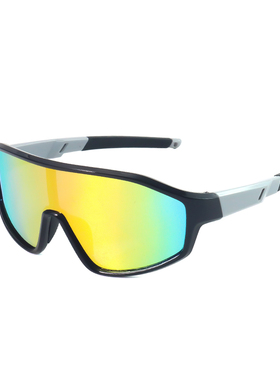 【自营】cyxus儿童偏光运动骑行太阳镜防紫外线滑雪眼镜一体式款