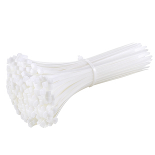 尼龙塑料扎带卡扣CHWF束线带绳电线捆绑带固定器自锁式白色扎线带