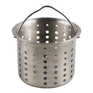 86mm厨房洗碗池滤篮漏网水槽提篮洗菜盆下水器提笼防堵过滤网内篮