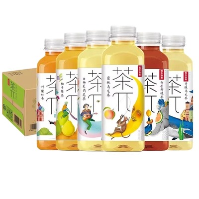 农夫山泉茶兀500ml多口味果味茶