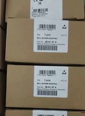 议价2861674菲尼克斯IB IL 24 PWR IN/R-PAC电源模块功率模块24V