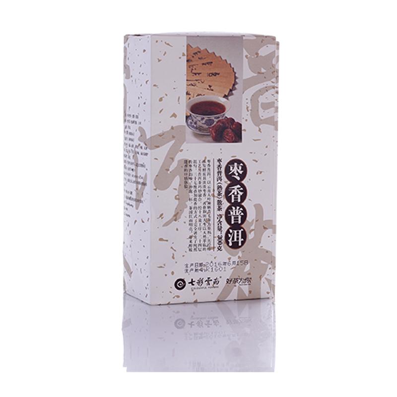 七彩云南枣香普洱熟茶散茶300g