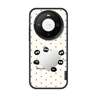 SMYIDEAL思茉伊适用华为mate80手机壳磁吸mate60新款mate60promate华为80pro的70pro爱心煤球70Pro高级感小众