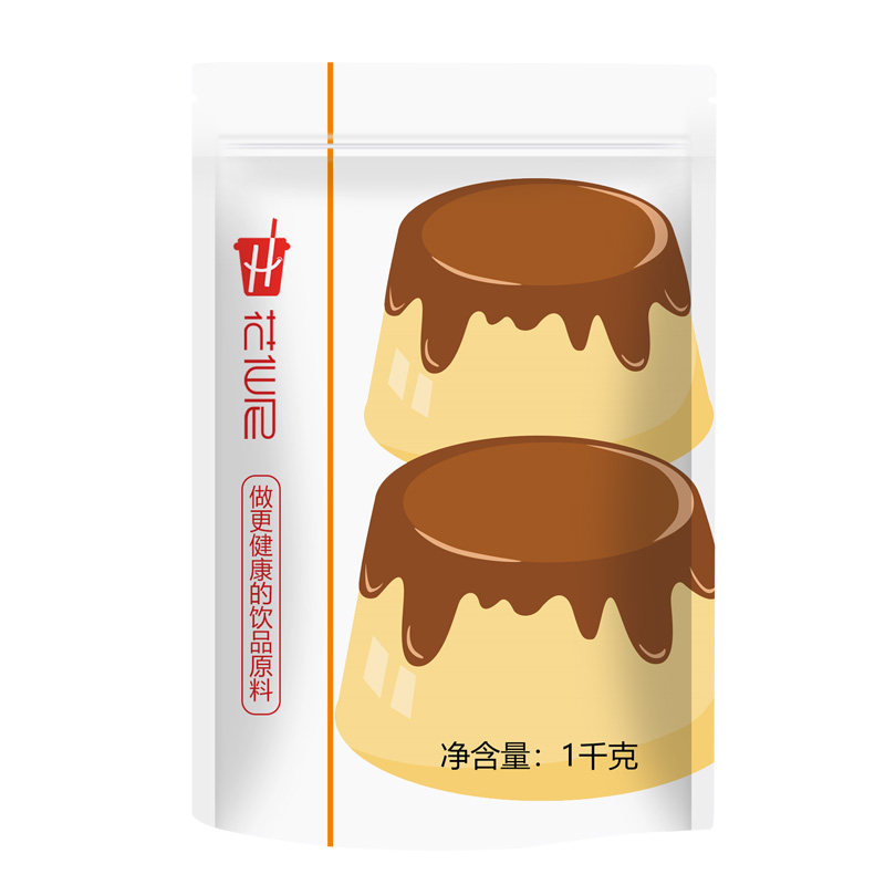 花仙尼免煮布丁粉kg20包整箱商用