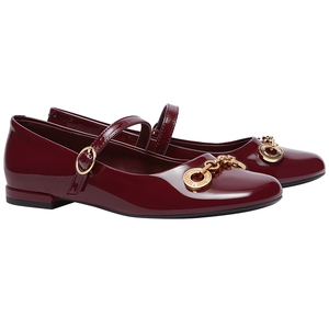 CHARLES&KEITH春夏女鞋CK1-70900421女士时尚平底单鞋玛丽珍女鞋