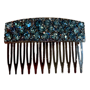 韩国新款满钻高级感水钻发梳刘海碎发插梳气质后脑勺碎发神器发饰