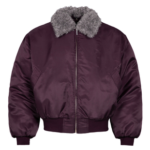 OD/ORANGEDRAGON25冬可拆卸毛领美式复古飞行夹克棉服Bomber外套