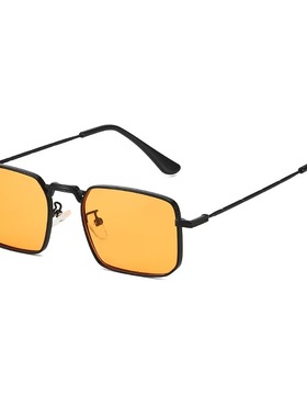 红色简约太阳眼镜嘻哈ins港风