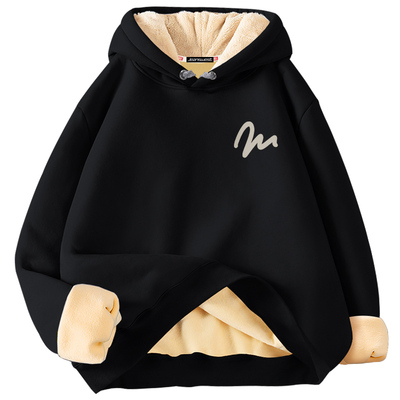 真维斯加绒卫衣男款加厚保暖上衣