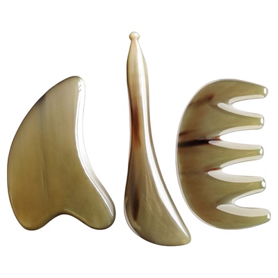 二十年老白水牛角面部美容专用