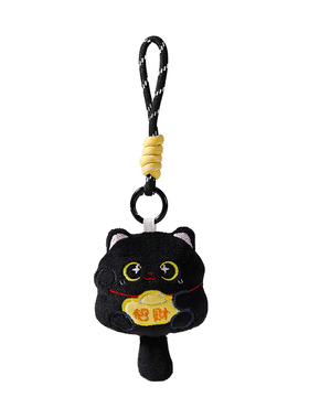 招财猫毛绒小玩偶包包挂件钥匙扣