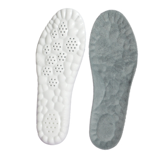 冬季保暖运动鞋垫加绒加厚女士男款吸汗防臭踩屎感超软底舒适冬天