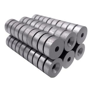耐高温带孔磁铁钐钴圆形型电焊磁铁固定器微波炉用治具锅炉吸铁石