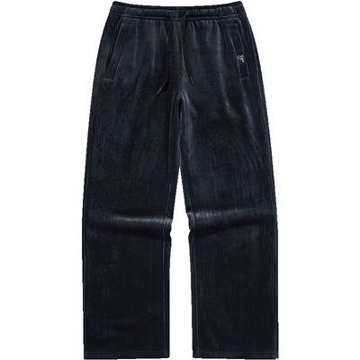 鸿星尔克保暖阔腿裤加厚运动裤