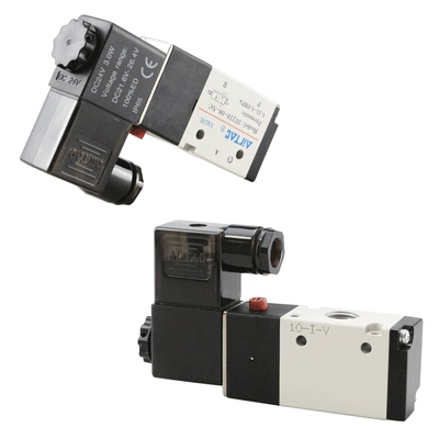 电磁阀亚德客二位三通机械开关阀