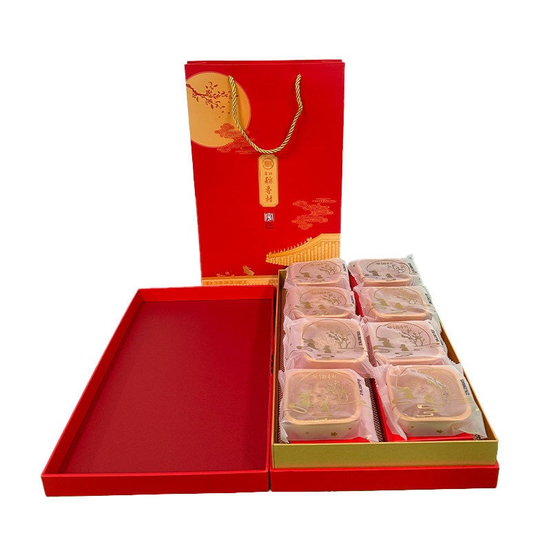 北京稻香村月饼秋亭望月礼盒680g